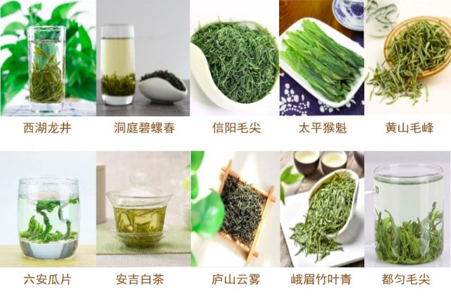 绿茶有哪些品种